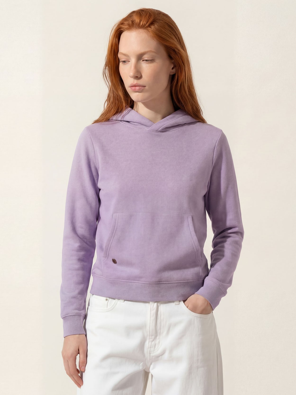 The Fibregen Hoodie Lavender Haze Female Image