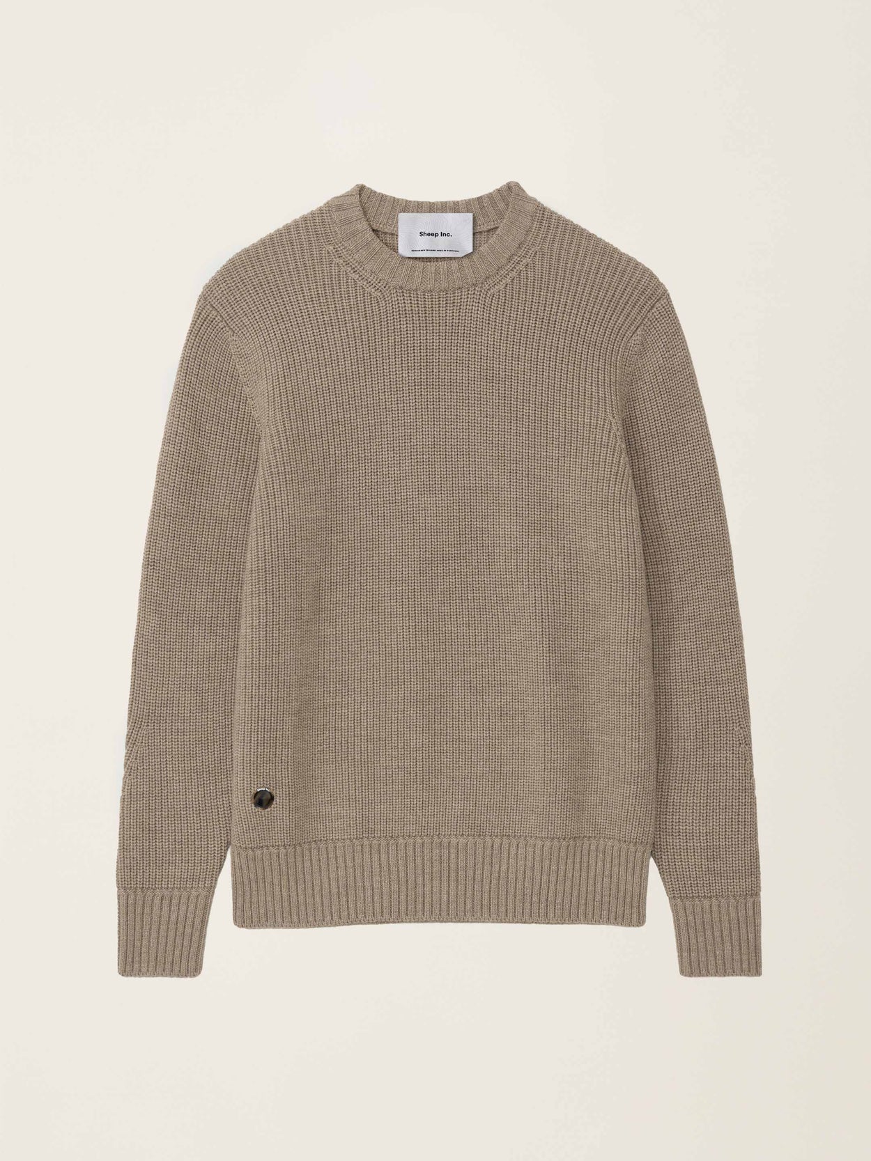 The Shepherd's Knit Crewneck Fawn Brown Image
