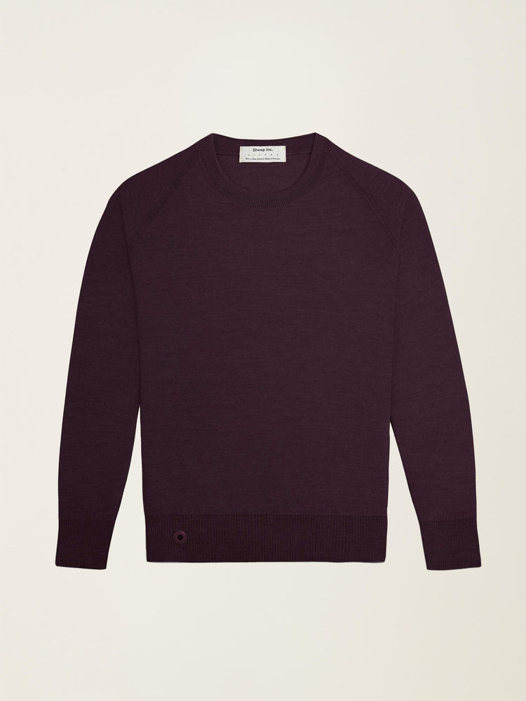 The Crewneck Light Konini Burgundy Image