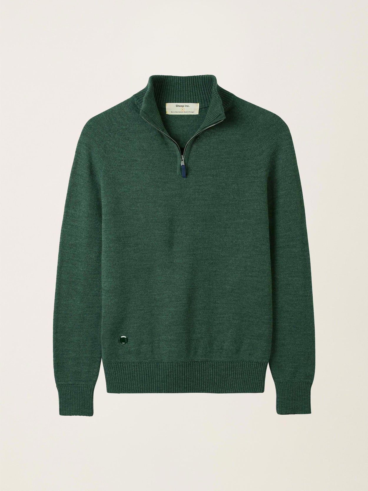 The Half Zip Emerald Green Image