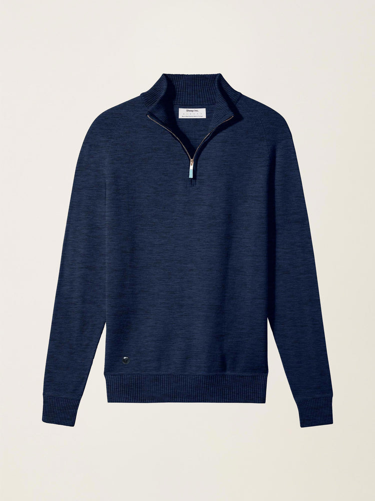 The Half Zip Pacific Blue Image