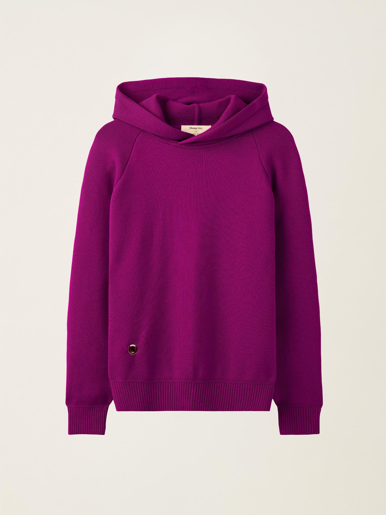 The Knitted Hoodie Royal Purple Image