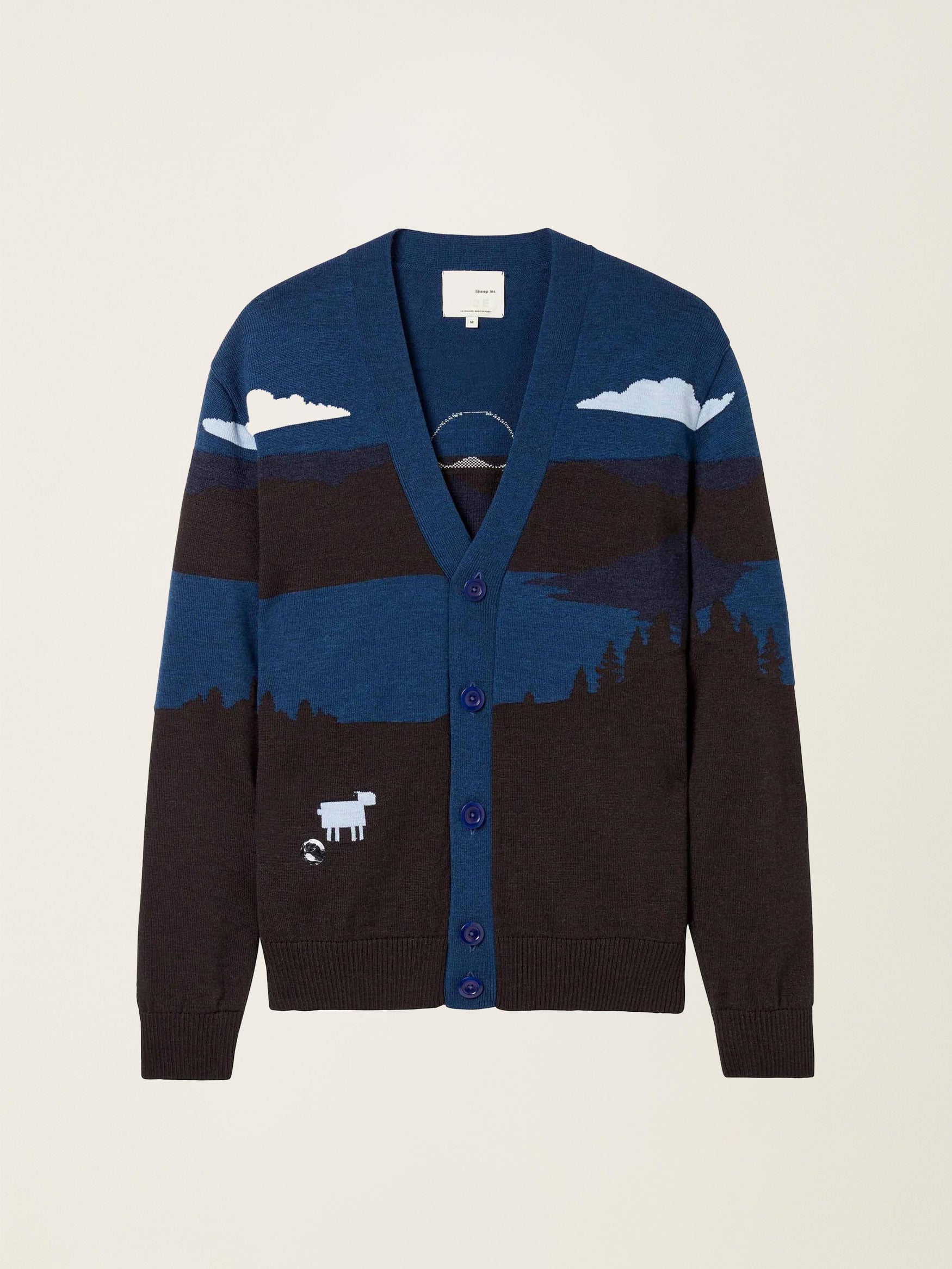 Sheepscape Cardigan - Men's/Women's - Sheep Inc