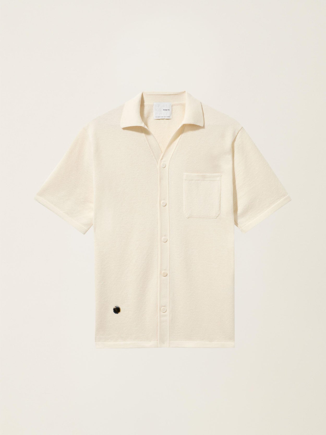 The Pique Shirt Raw White Image