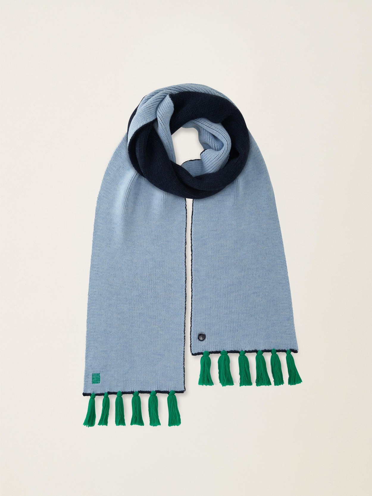 The Tassel Trail Scarf Cloud Blue Image
