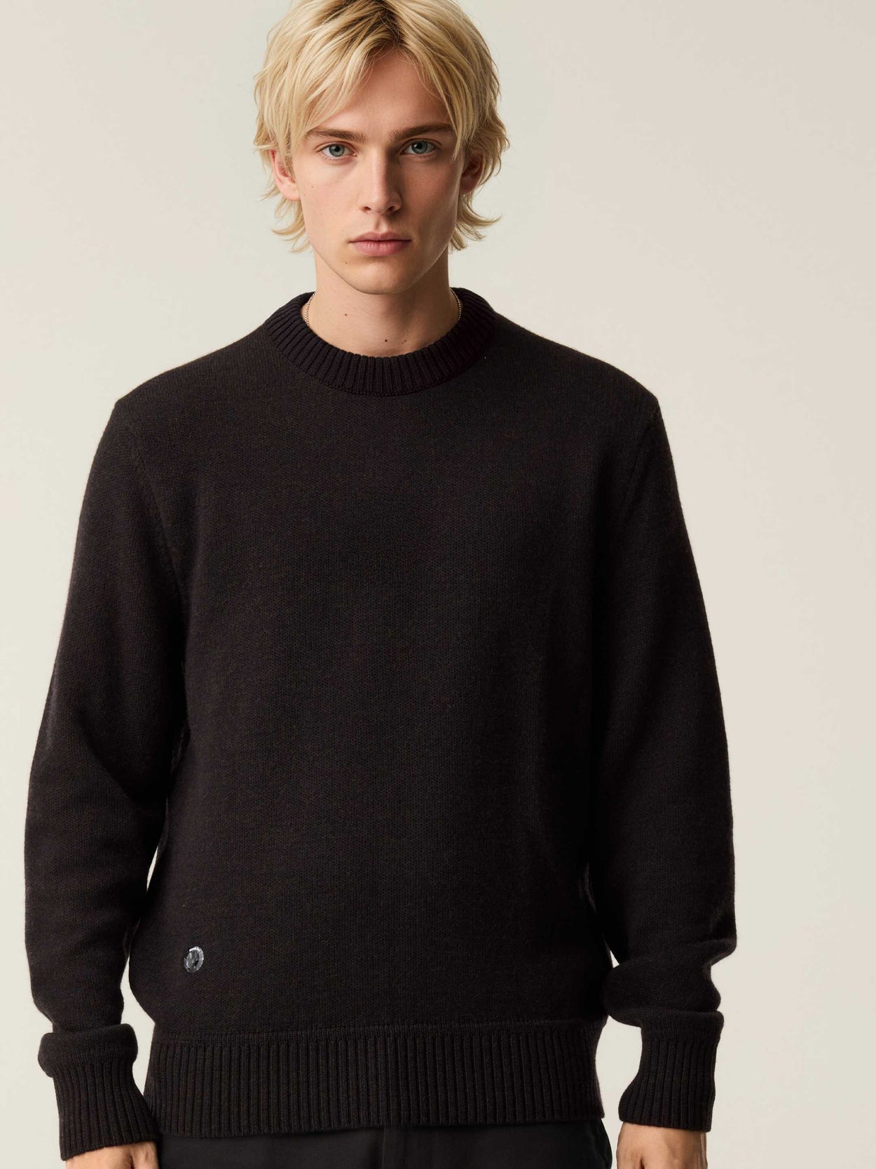 The Original Crewneck Anthracite Black Male Image