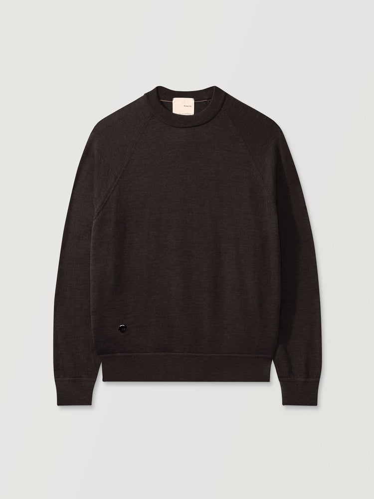 The Crewneck Light Anthracite Black Image