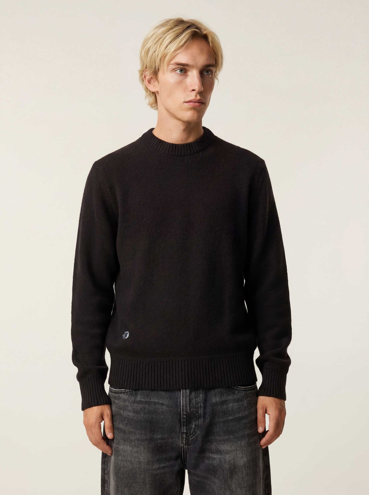 The Original Crewneck Anthracite Black Male Image