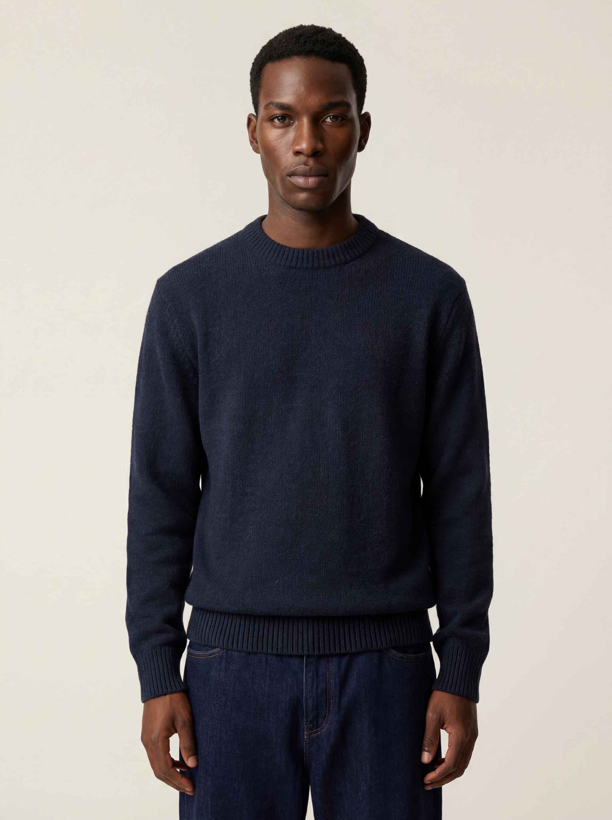 The Original Crewneck Pacific Blue Male Image