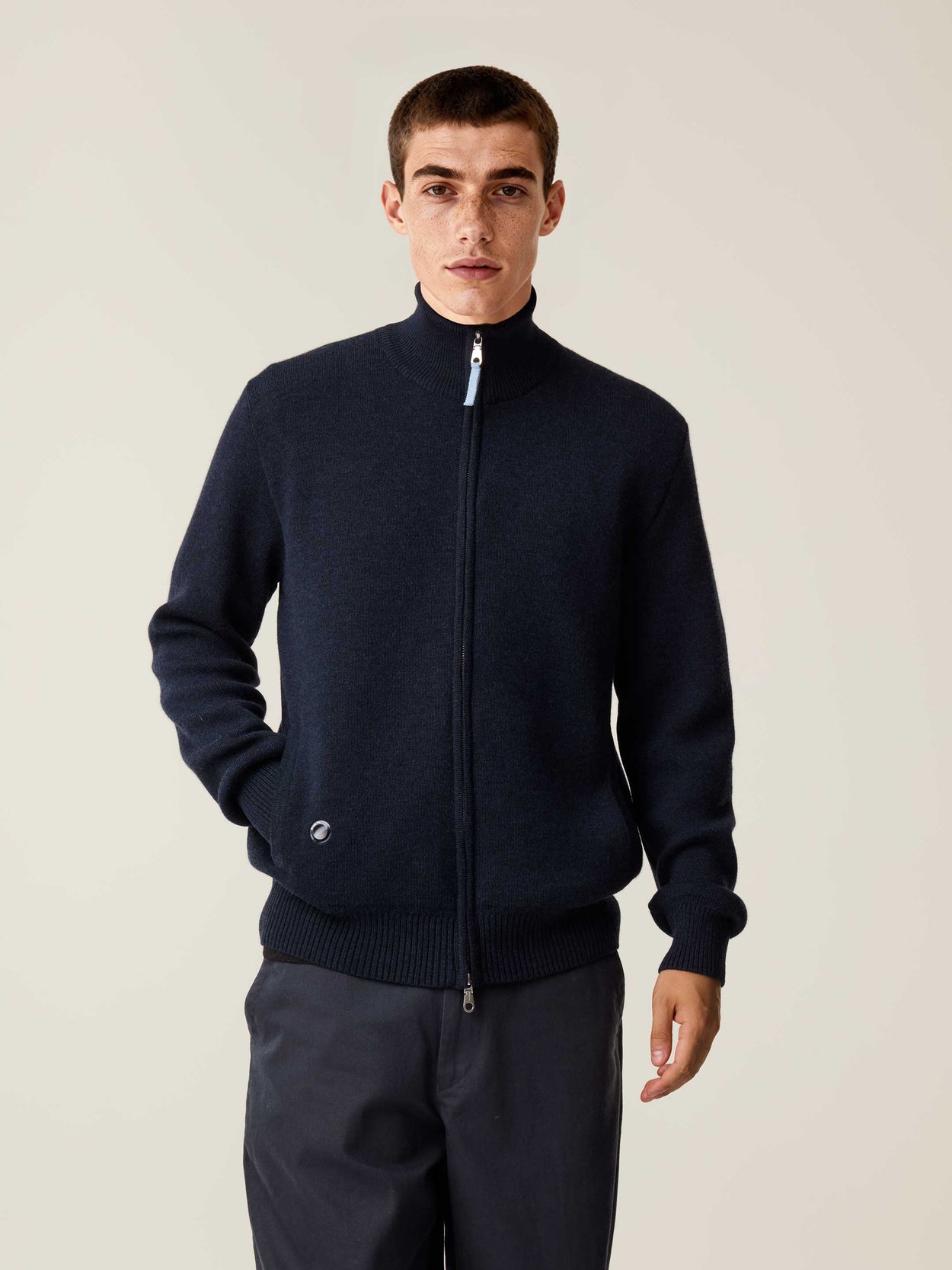 The Everyday Zip Through Pacific Blue Male Image