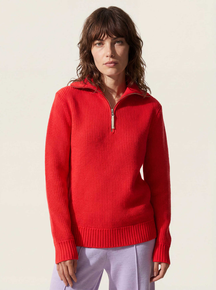 The Ridge Knit Half Zip