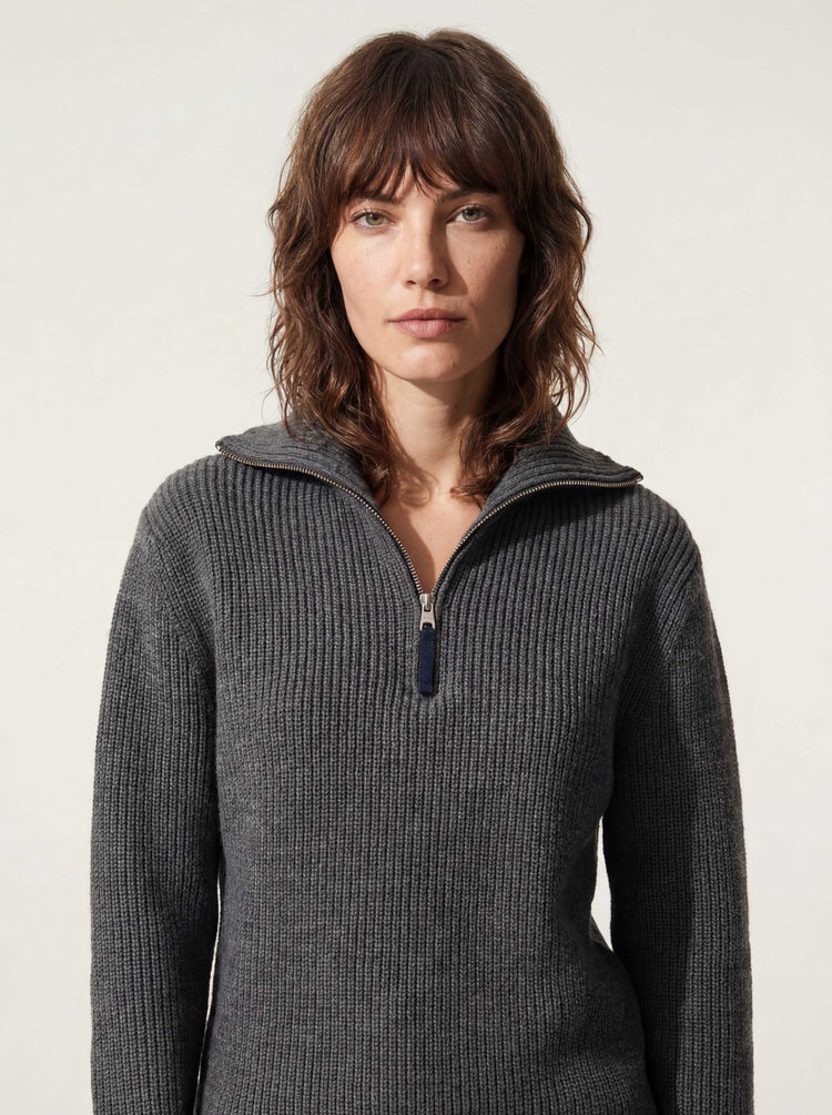 The Ridge Knit Half Zip