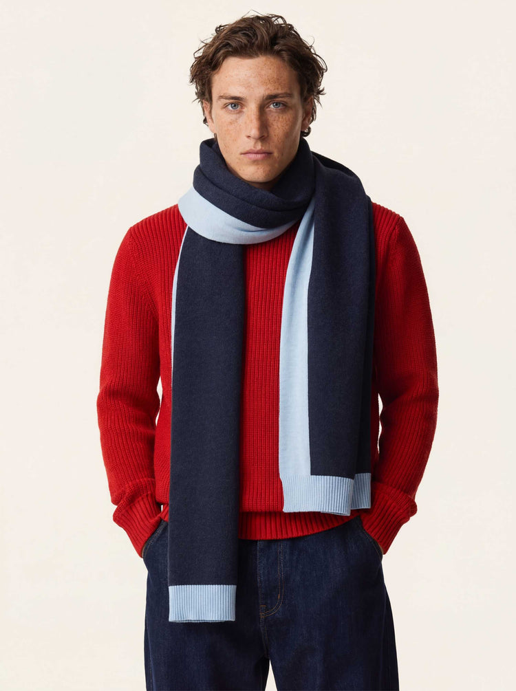 The Silhouette Scarf Pacific Blue Image