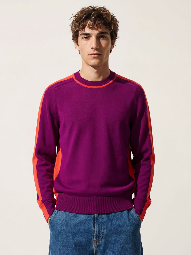 The Silhouette Crewneck Royal Purple Image