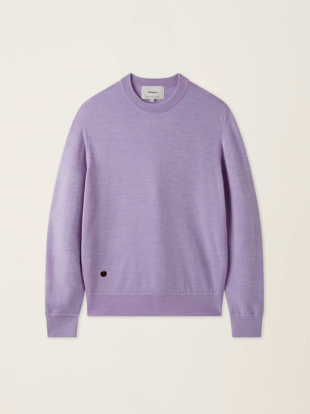 The Fine Knit Crewneck Lupin Lilac Image