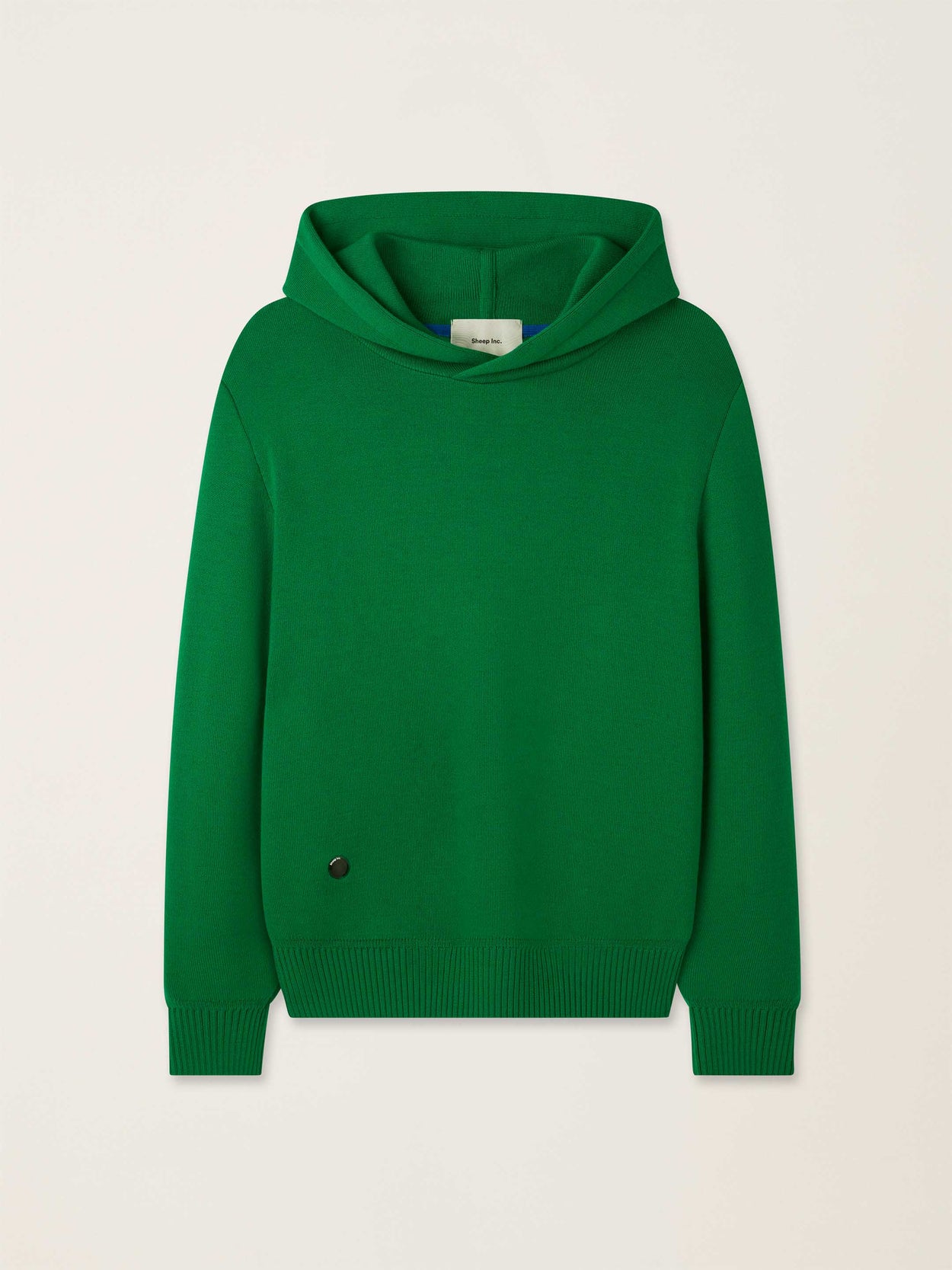 The Signature Merino Hoodie Bottle Green Image