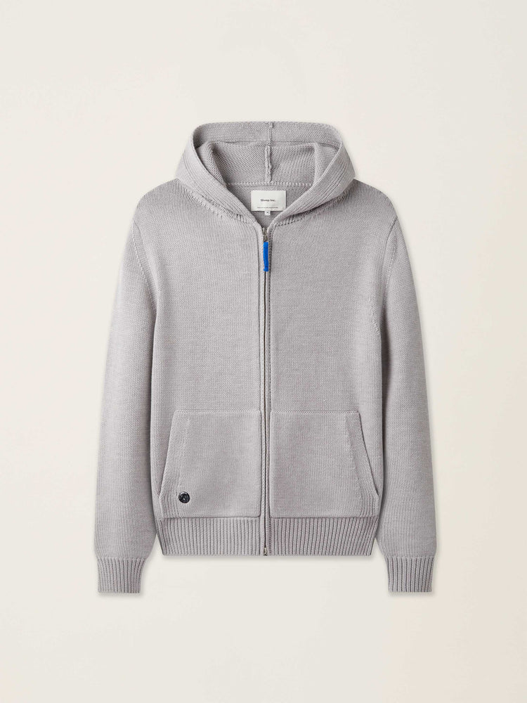 The Chunky Knit Zip Hoodie