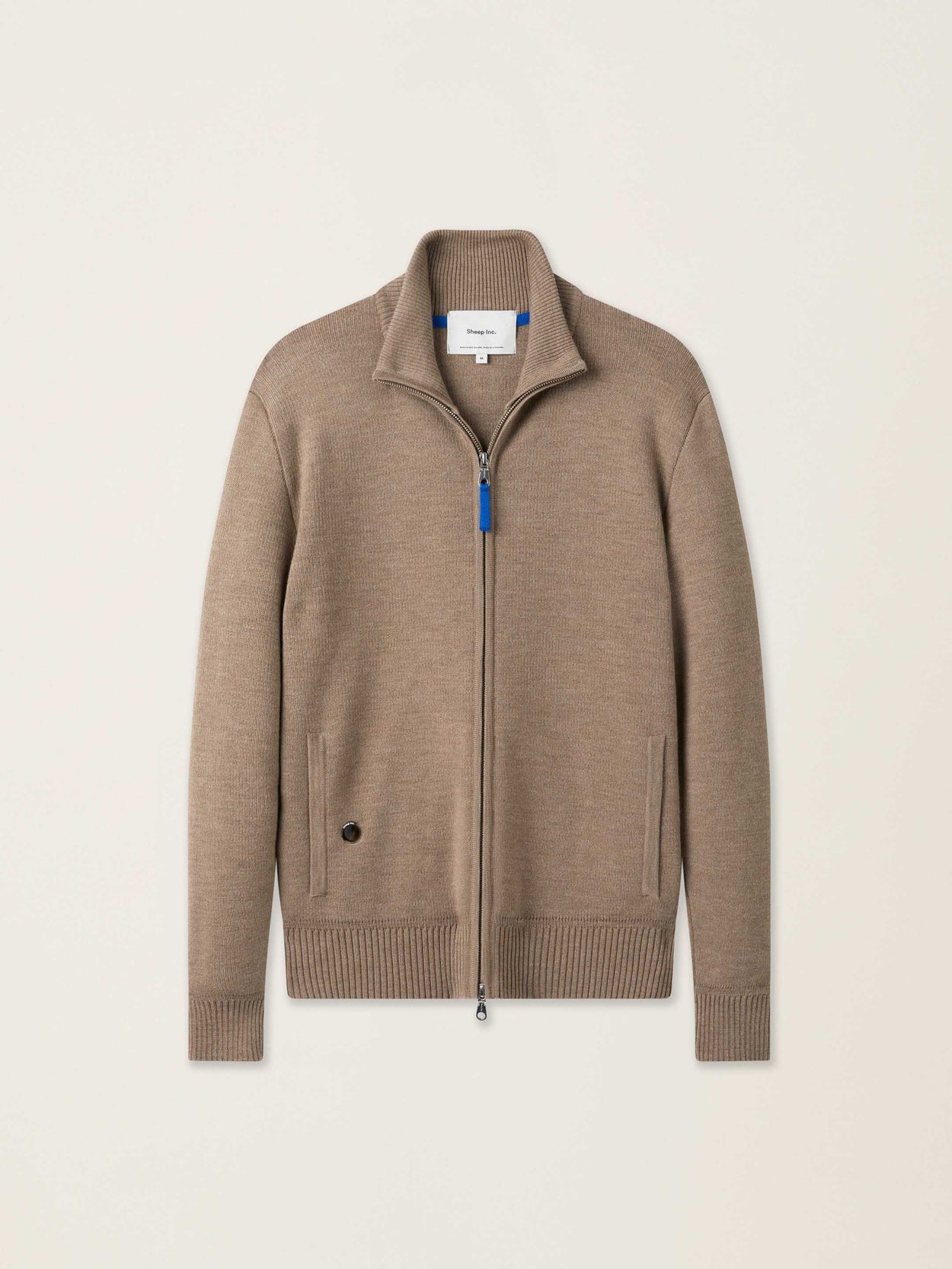 The Everyday Zip Through Fawn Brown Image