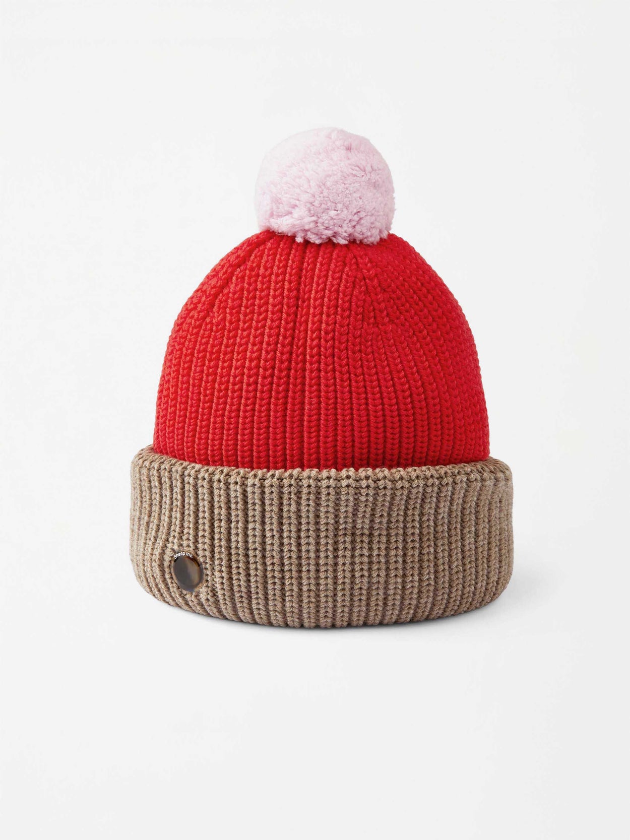 The Iconic Bobble Beanie Poppy Red Image
