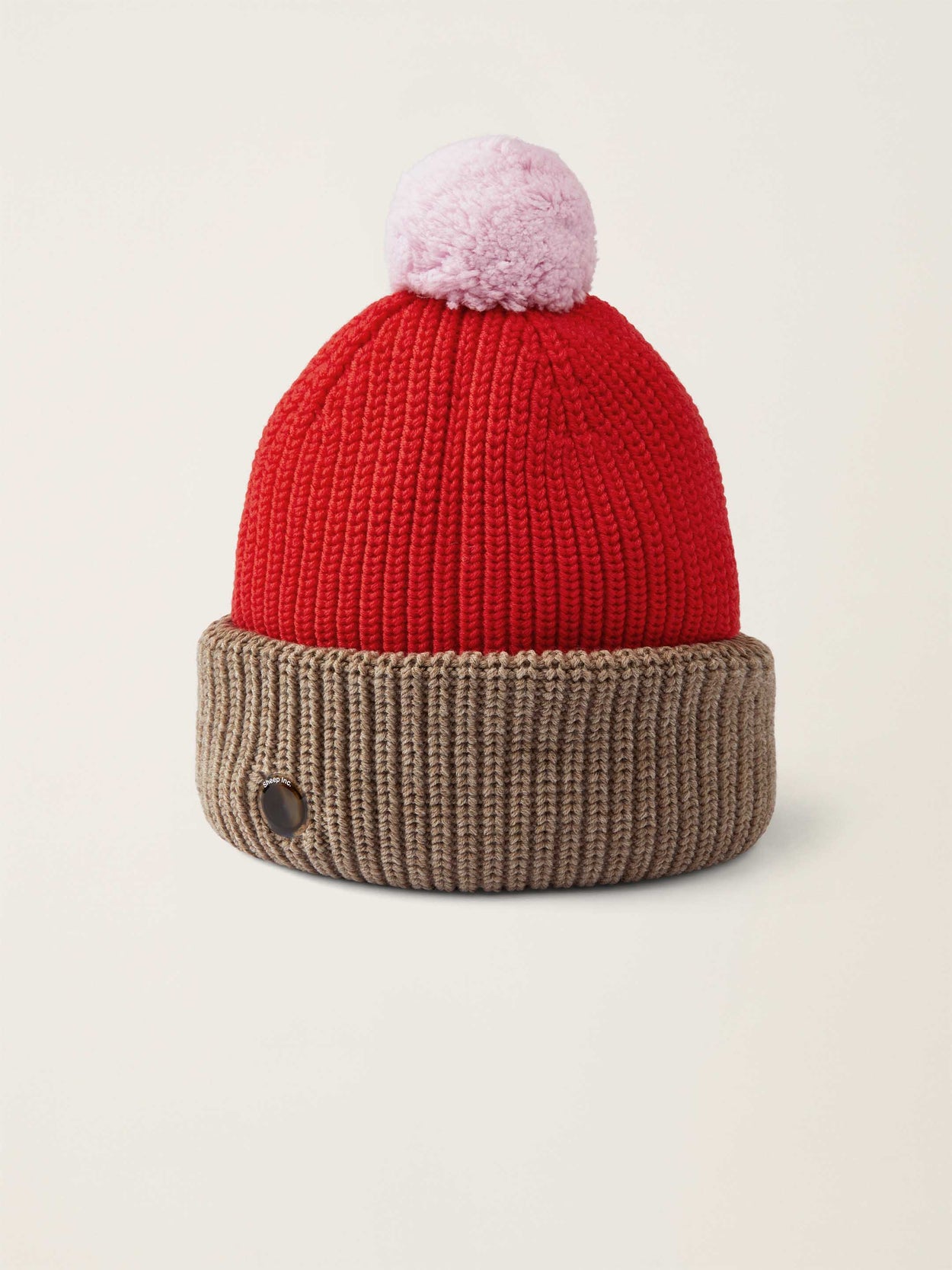 The Iconic Bobble Beanie Poppy Red Image