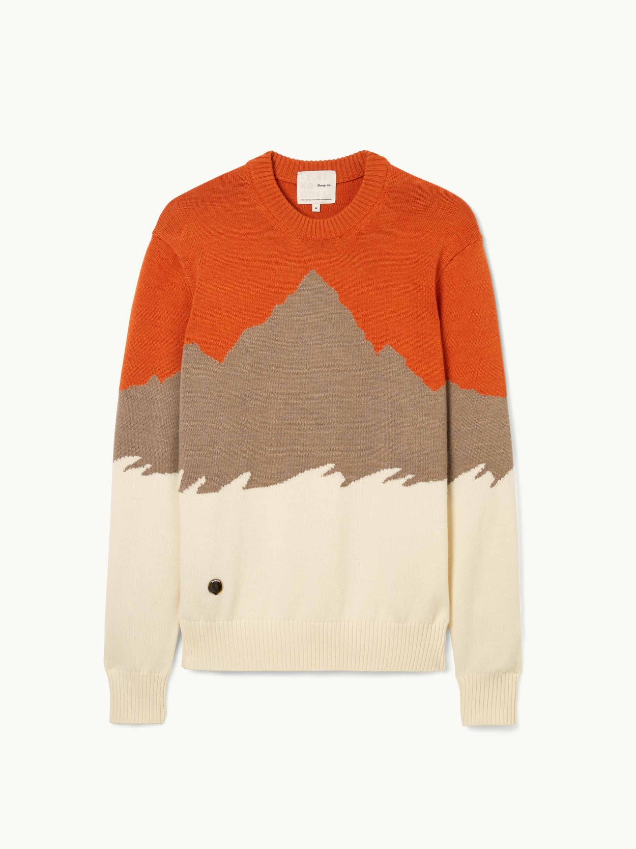 The Mountain Crewneck Burnt Orange Image