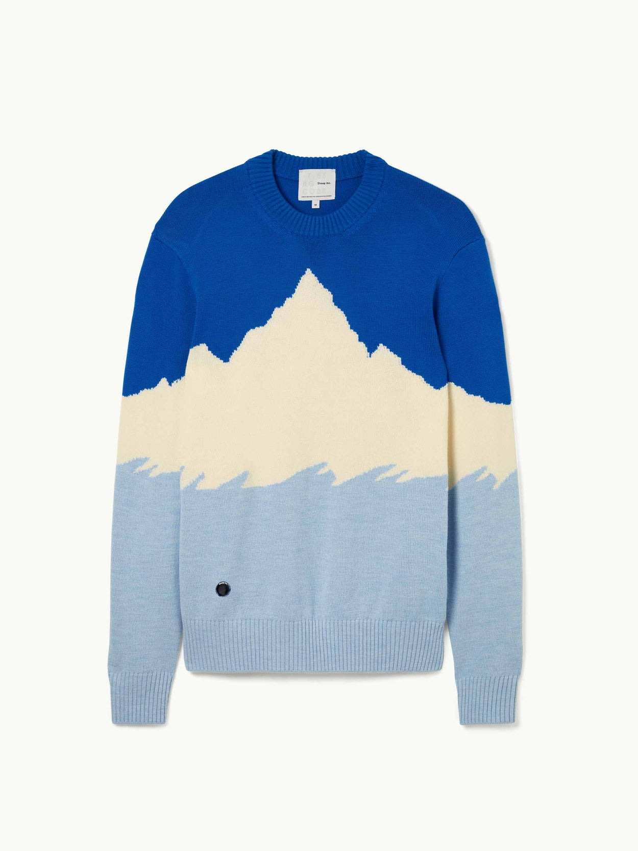 The Mountain Crewneck Cobalt Blue Image