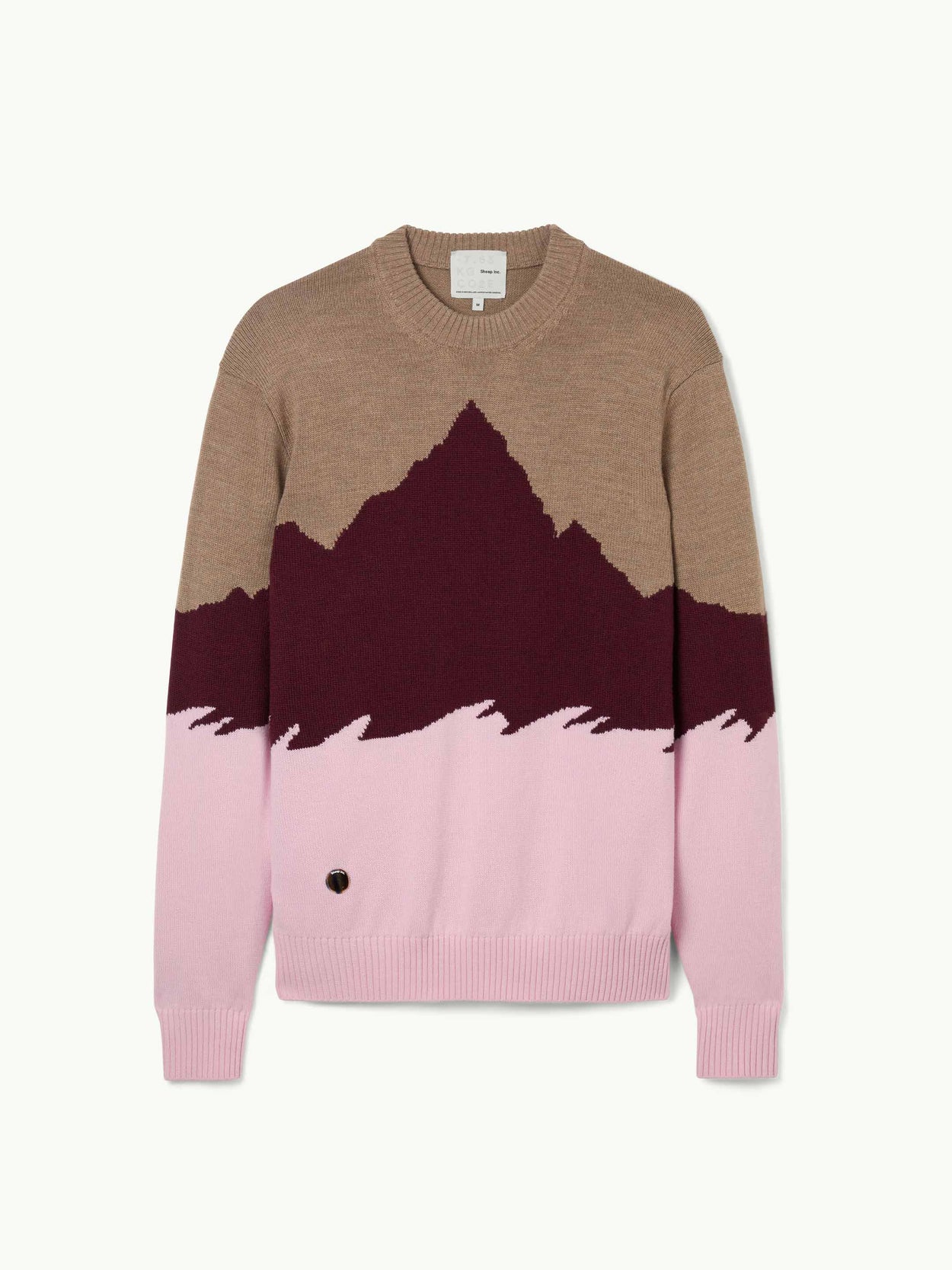 The Mountain Crewneck Fawn Brown Image