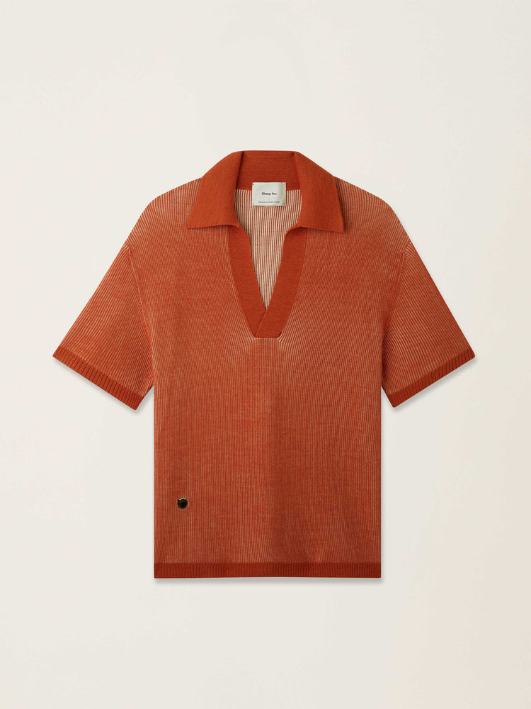 The Men's Plaited Polo