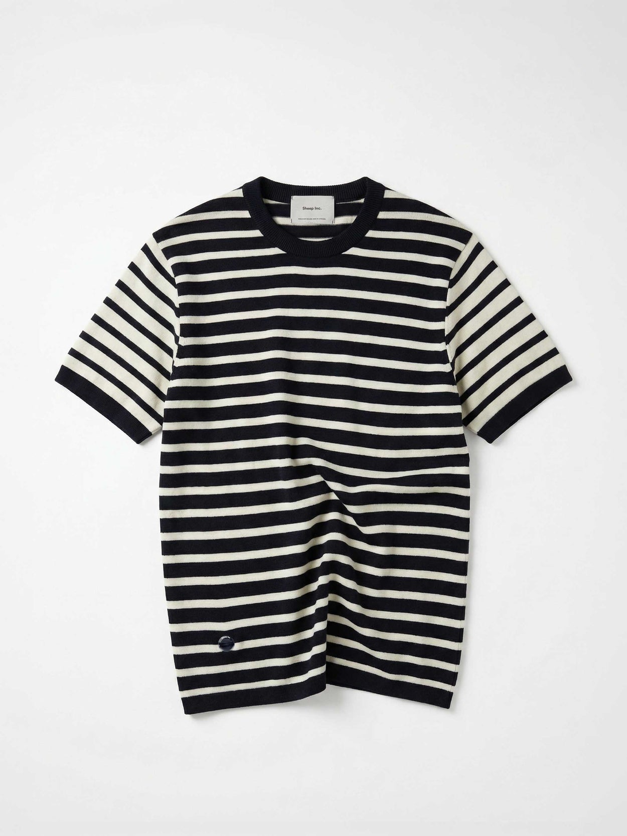 The Stripe T-Shirt Pacific Blue Image