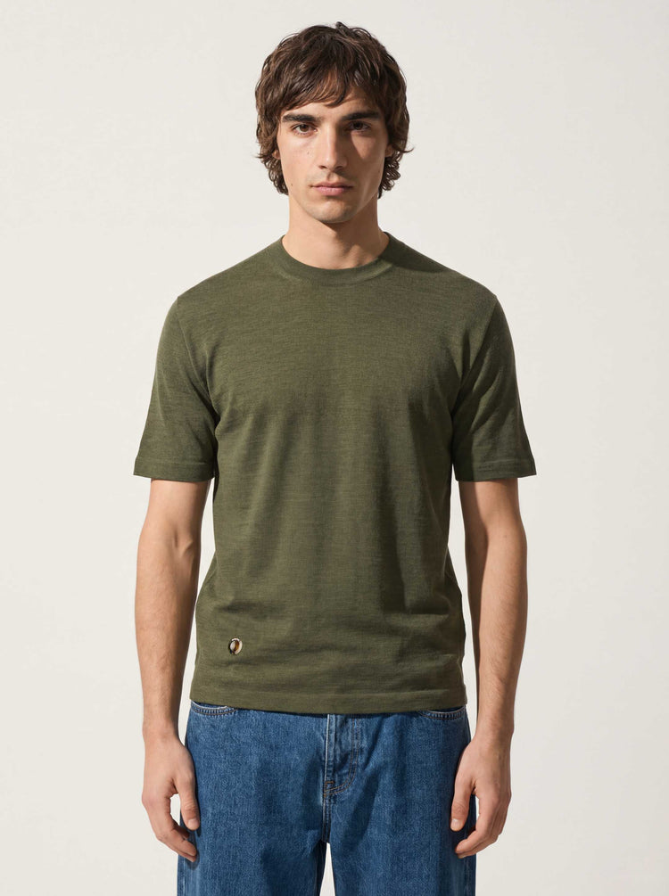 The Ultra-Light T-Shirt Moss Green Image