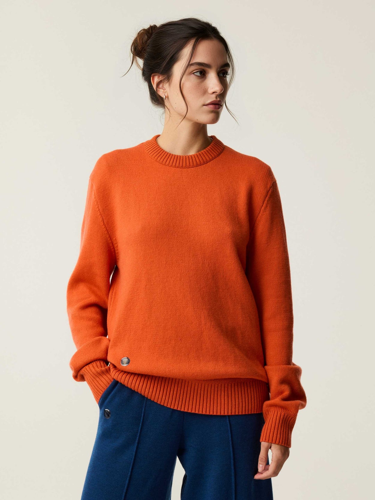 The Original Crewneck Burnt Orange Female Image