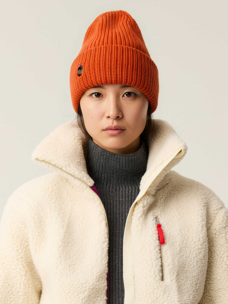 The Iconic Beanie Burnt Orange Image
