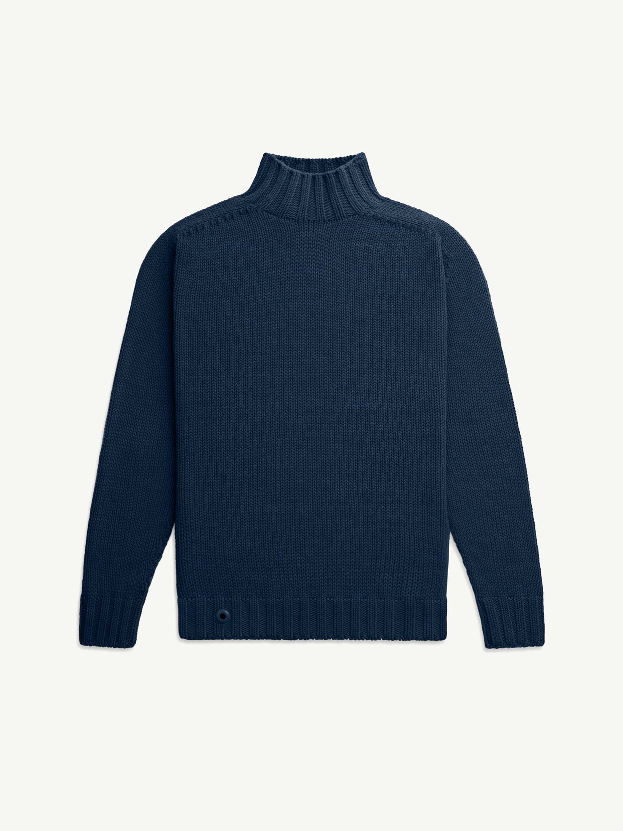 Green Knitted High Neck Jumper - Men's/Women's - Sheep Inc