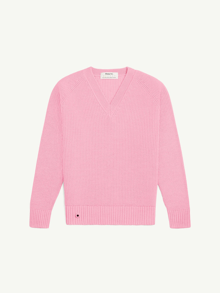 The V-Neck Peony Pink Image